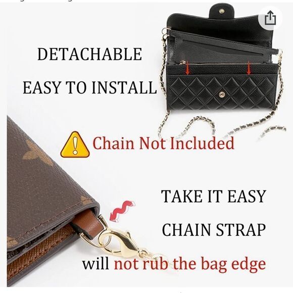 Wallet To Crossbody Conversion Card - Picture 3 of 5